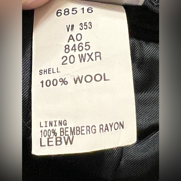 Vintage Lands’ End men’s wool jacket - Picture 6 of 8